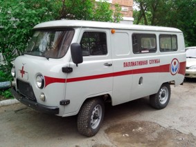 Санитарный автомобиль на базе УАЗ